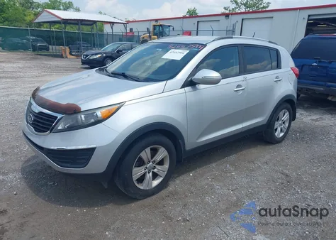 2012 Kia Sportage Lx из США, поврежденный, VIN KNDPB3A25C7300865